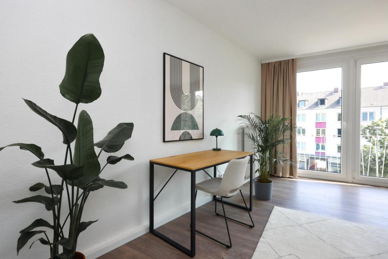80Qm Luxurioese Designerwohnung Im Herzen Bochums Exterior foto