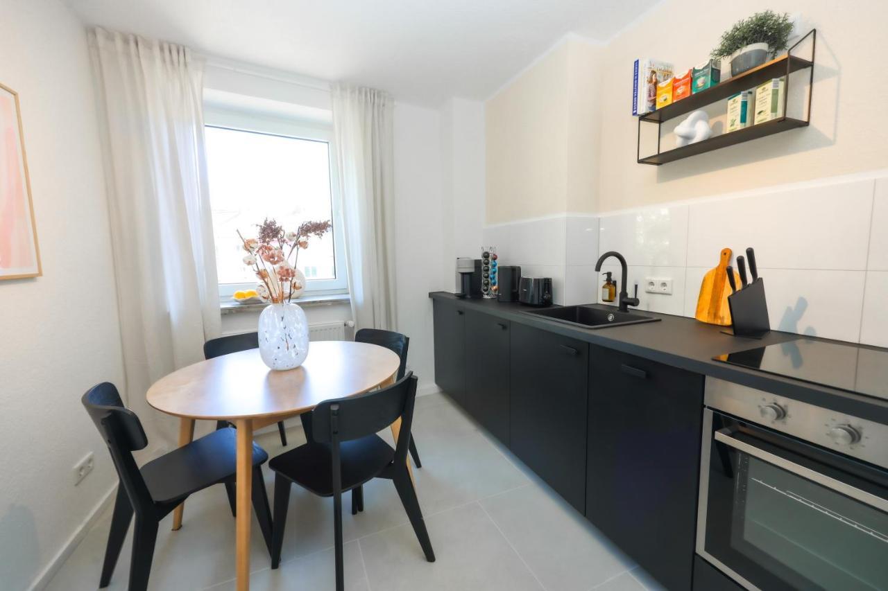 80Qm Luxurioese Designerwohnung Im Herzen Bochums Exterior foto